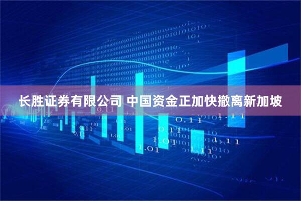 长胜证券有限公司 中国资金正加快撤离新加坡